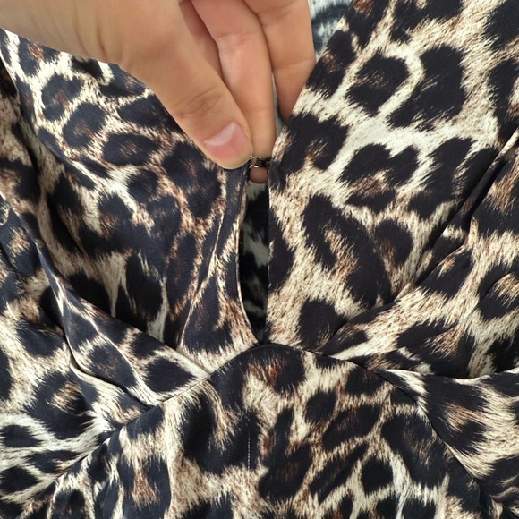 Farm Rio Leopard Midi Dress - Picture 8 of 9